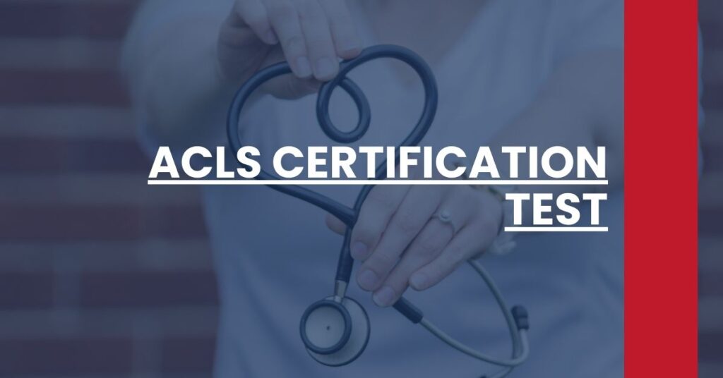 ACLS Certification Test Feature Image