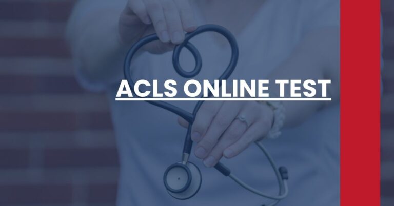 ACLS Online Test Feature Image